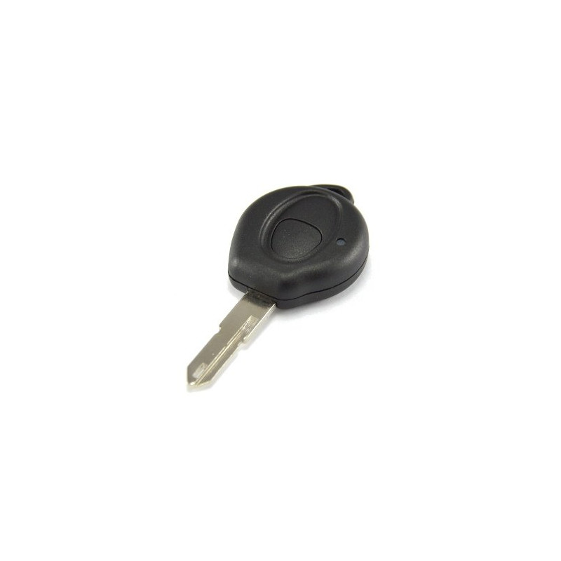 Télécommande coque de clé Peugeot 206 1 bouton