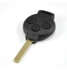 3-knops sleutelhanger voor Smart Fortwo 451, Forfour, Roadster
