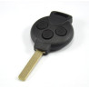 Télécommande coque de clé 3 boutons Smart Fortwo 451 Forfour, Roadster
