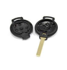 Télécommande coque de clé 3 boutons Smart Fortwo 451 Forfour, Roadster