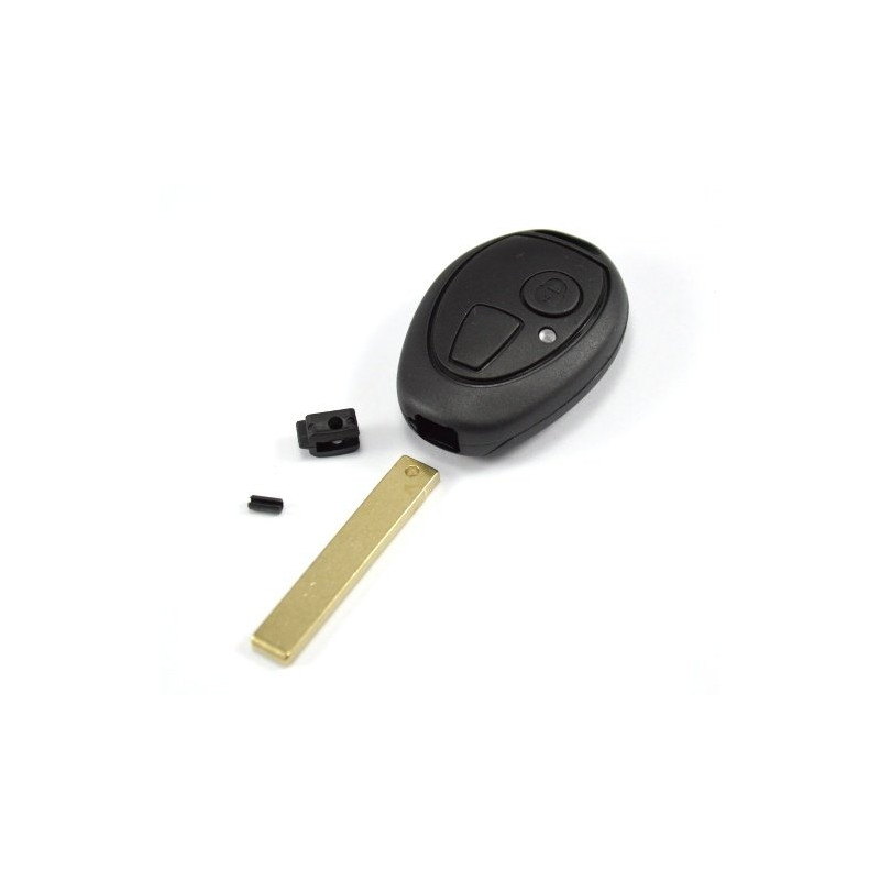 Télécommande coque de clé plip 2 boutons Rover 75, MG ZT