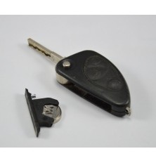 Télécommande clé plip Alfa Romeo 147, 156, 166, GT 3 boutons sans led