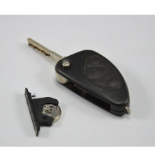 Télécommande clé plip Alfa Romeo 147, 156, 166, GT 3 boutons sans led