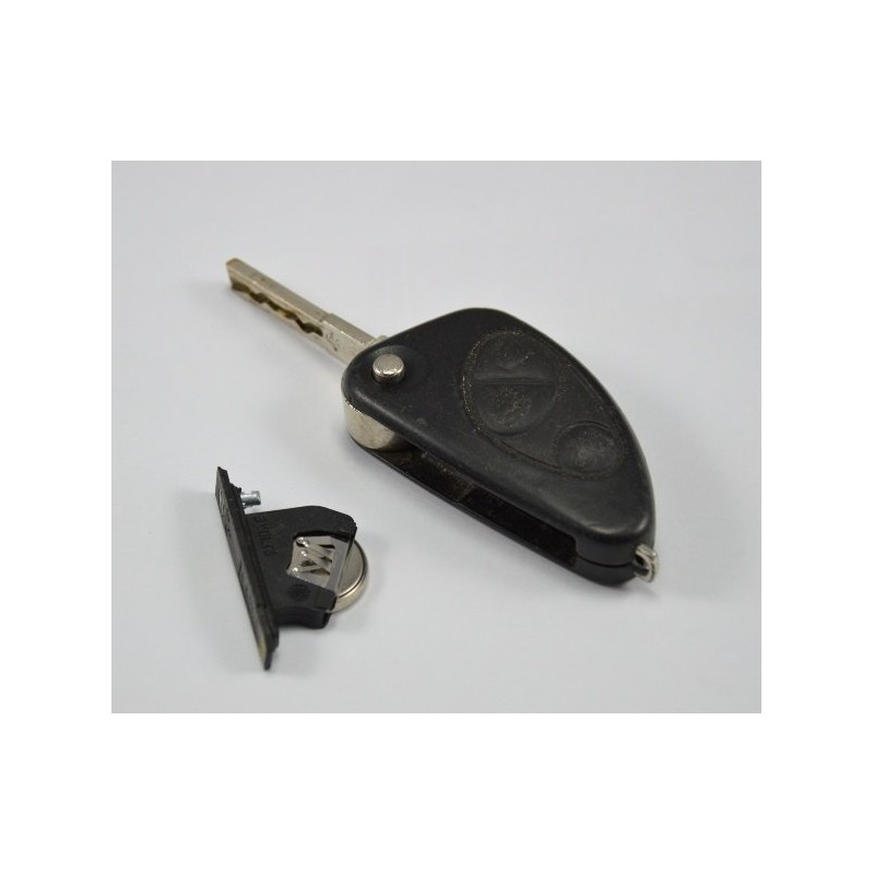 Alfa Romeo 147, 156, 166, GT 3-button key fob remote without LED