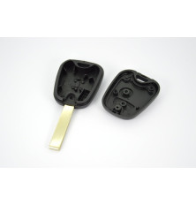 Télécommande coque de clé plip Peugeot 107,207,307 2 boutons HU83