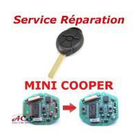 Mini Cooper S One cabriolet, R50, R52, R53 3-knops afstandsbediening reparatieservice