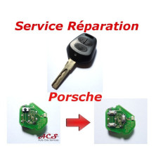 Service réparation télécommande clé Porsche 911, 996, Boxter, Cayenne