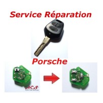 Service réparation télécommande clé Porsche 911, 996, Boxter, Cayenne