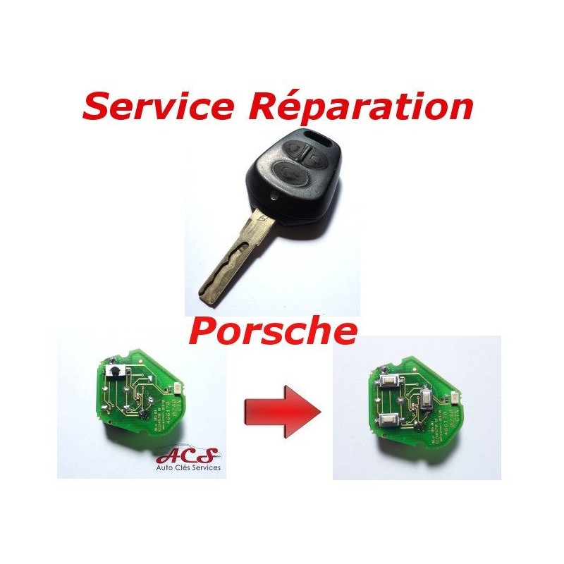 Servicio de reparación de mandos a distancia para Porsche 911, 996, Boxster y Cayenne