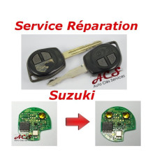 Service repair remote control key Suzuki 2 buttons Grand Vitara, Swift, Ignis, Alto, Jimny, SX4...