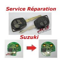 Serviço de reparo de controles remotos de 2 botões para Suzuki Grand Vitara, Swift, Ignis, Alto, Jimny, SX4...
