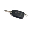 boitier coque de clé plip 3 boutons VW Volkswagen Golf Jetta Passat Bora Polo Touareg New Beetle