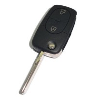 Télécommande coque de clé plip 2 boutons VW Volkswagen Golf Jetta Passat Bora Polo