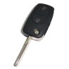 2-button key fob remote case compatible with VW Golf Jetta Passat Bora Polo