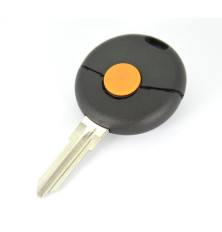 Télécommande coque de clé 1 bouton Smart Fortwo 450, Forfour, Roadster