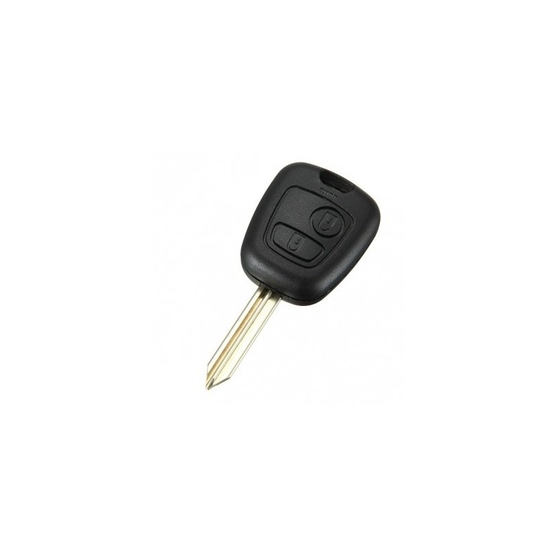2-button remote key fob for Citroën Xsara Picasso, Saxo, Berlingo, and Peugeot Partner