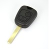 Carcasa para llave remota de 2 botones para Citroën C1, C2, C3, C4, C5, hoja VA2