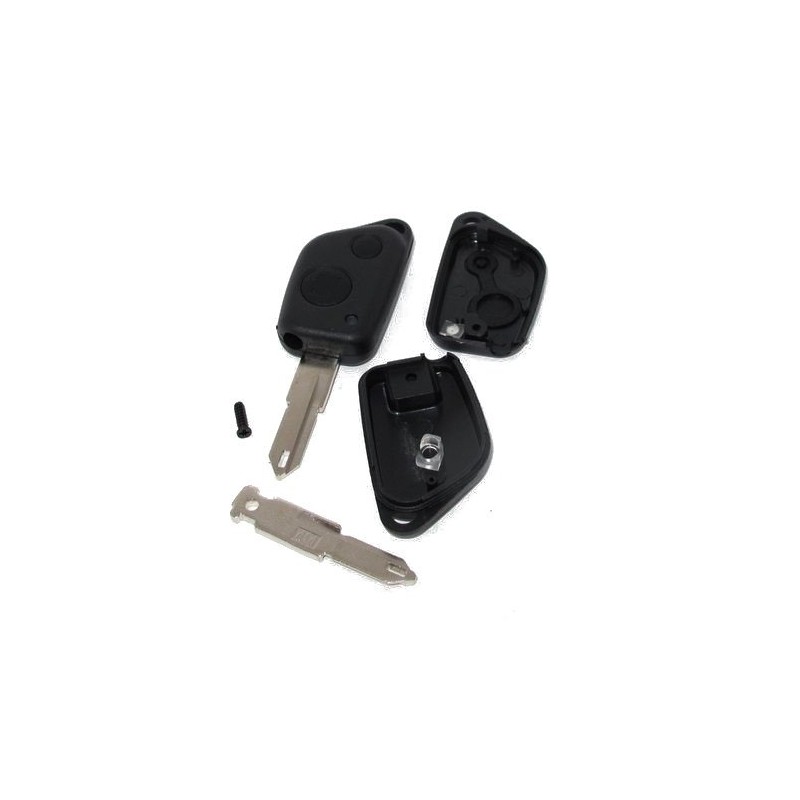 Remote key shell for Peugeot 106, 205, 206, 306, 405