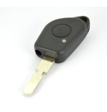 Télécommande coque de clé 1 bouton Peugeot 406 IR infrarouge