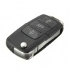 Plip chave controle remoto 3 botões VW Volkswagen Golf IV,V, Jetta, Passat, Bora, New Beetle 