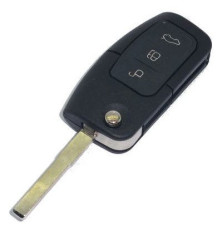 Plip key remote control 3 buttons Ford Focus, Fiesta, Mondeo, C-MAX, S-MAX, Kuga, Galaxy