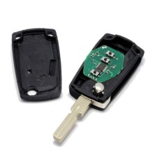 BMW 3-knops opvouwbare sleutel conversiekit voor E38, E39, E46, M5, M3, X3, X5, Z4, 3/5/7-serie, afstandsbediening