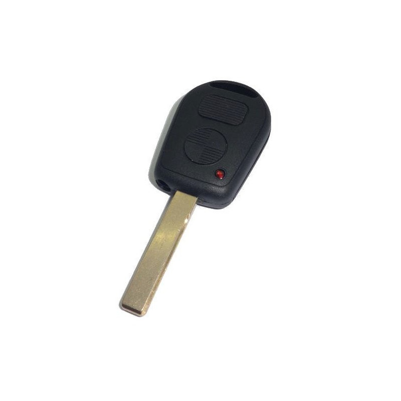 Télécommande coque de clé 2 boutons BMW E36, E38, E39, E46, Z3, Serie 3/5/7