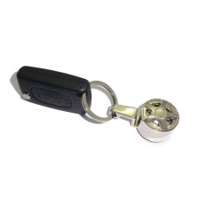 US tuning aluminum car rim key ring