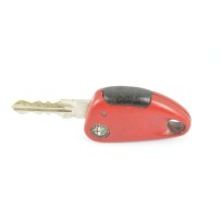 Controle remoto chave Alfa Romeo 147, 156, GT 1 botão vermelho caso
