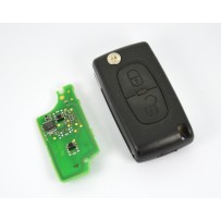 Télécommande électronique émetteur peugeot citroen 2 boutons 216766523C 21676652-3-C 31300226-8XO