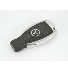 Mercedes A/B/C/E/S/ML/CLK/SLK/SL 3-knops chromen sleutel afstandsbediening