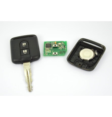 Nissan elektronische afstandsbediening zender 2 knoppen 5WK4 876/818 Qashqai, 350Z, Xtrail, Navara...