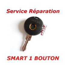 Reparatieservice voor sleutels met afstandsbediening met 1 knop Smart Fortwo 450, Forfour, Roadster