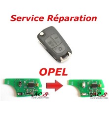 Opel key remote control repair service 2/3 buttons Vectra, Astra, Zafira, Corsa, Signum, Meriva
