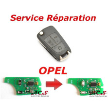 Service réparation télécommande clé Opel 2/3 boutons Vectra, Astra, Zafira, Corsa, Signum, Meriva