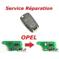 Reparatieservice voor Opel afstandsbediening 2/3 knoppen Vectra, Astra, Zafira, Corsa, Signum, Meriva