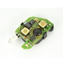 Controle remoto eletrônico infravermelho vermelho peugeot citroen 2 botões 5439-01