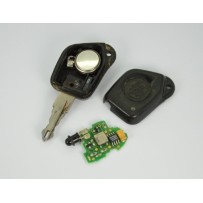 Controle remoto eletrônico infravermelho vermelho peugeot 1 botão 09728319D 306