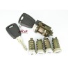 Door lock cylinder kit, ignition switch + 2 keys for Fiat Punto, Bravo, Doblo, Stilo, Brava, Panda