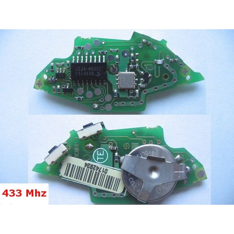 Elektronische afstandsbediening peugeot Citroen met 2 knoppen (Evasion, 806, Xantia)