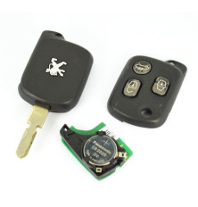 Télécommande émetteur peugeot 607 3 boutons REF 73372187B 