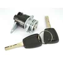 Kit 1 serrure de porte coté conducteur + 2 clés Fiat Grande Punto, Doblo 