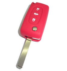 TBU car Housse de Protection clé compatible avec Citroën - Coque Cover  Housse étui en Silicone - Violet
