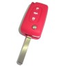 Caso protetor de silicone para Peugeot plip controle remoto, Citroën 3 botões