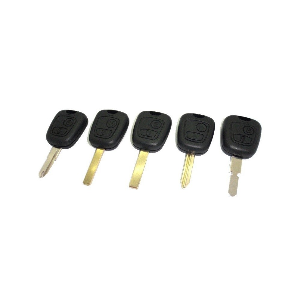 Housse Silicone Pour Clé Citroën C1 C2 C3 C4 C5 Saxo Xsara Picasso - Jaune - Protection Des Boutons - Simple à Installer