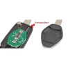BMW 3 botões E38, E39, E46, M5, M3, X3, X5, Z4, Série 3/5/7, controle remoto plip