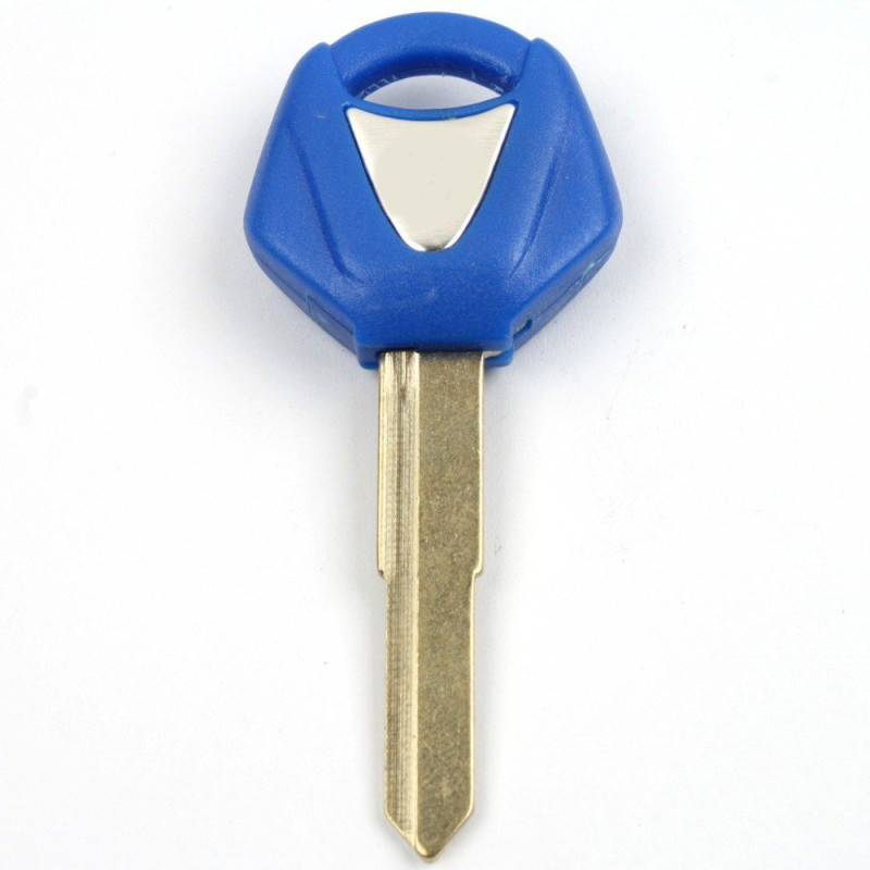 clé codée bleu Yamaha R1 R6 avec transpondeur puce