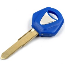 Llave codificada azul con...