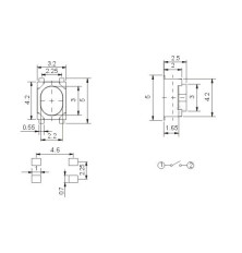 Lot de 3 boutons poussoirs pour BMW AUDI