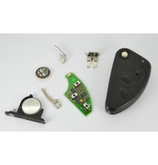 Controle remoto da chave de Plip Alfa Romeo 147, 156, 166, GT 3 botões 550212820006